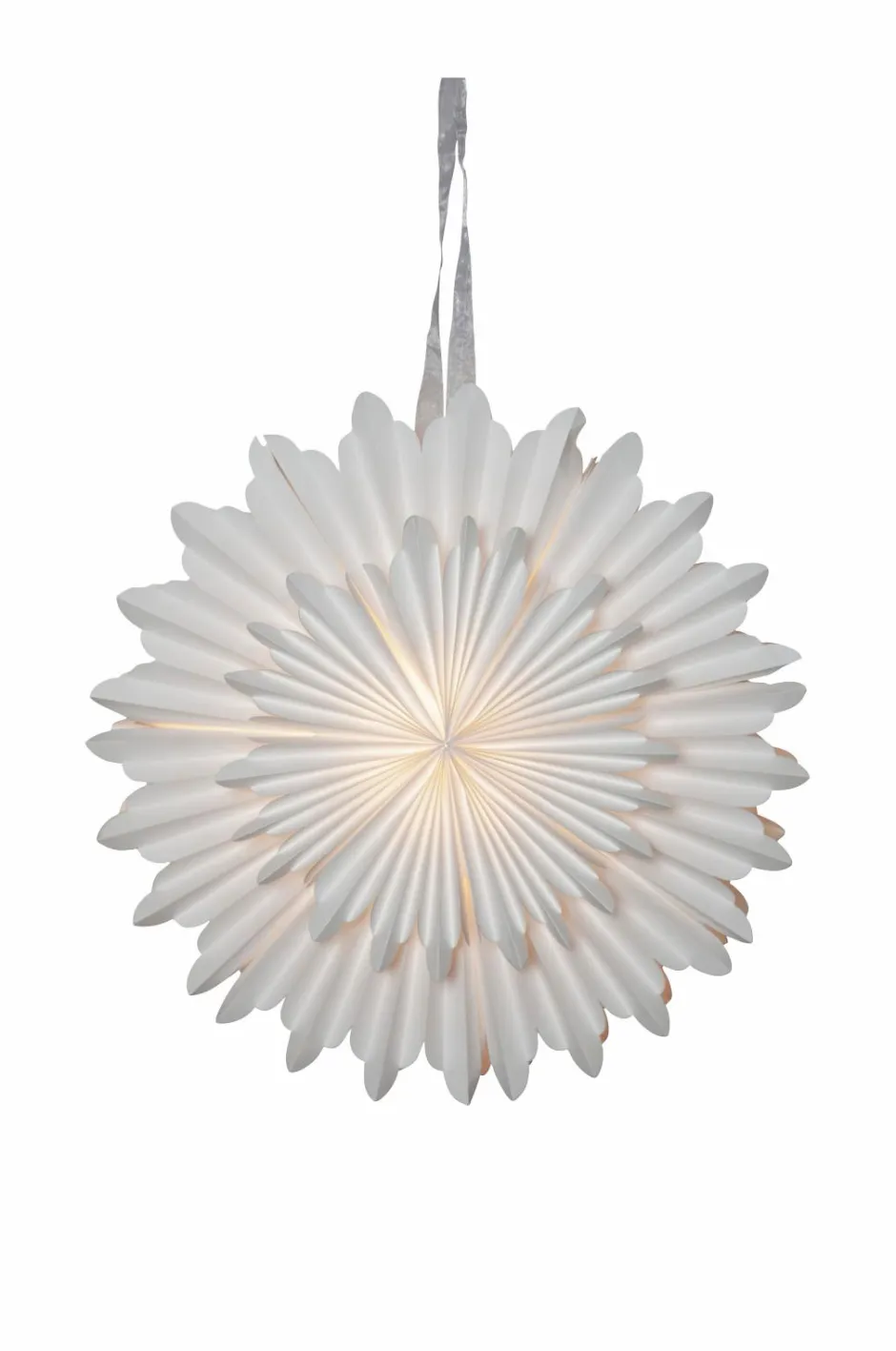 New Paperstjerne krystal 50 cm Julepynt|Julebelysning