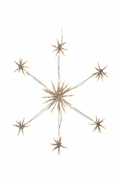 Clearance Siluet Flower Snowflake 50cm Lyskæder