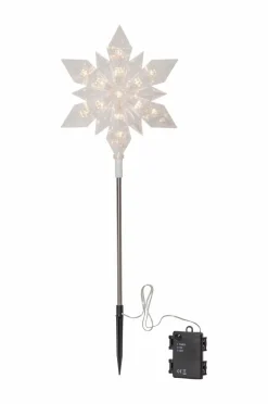 Star Trading Udendørdekoration Flocke højde 48 cm^ Udendørsbelysning