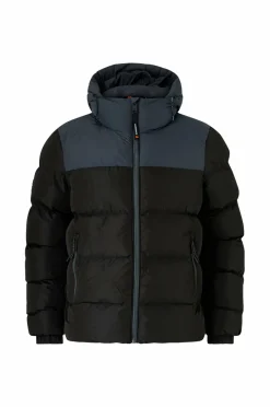 Sale Jakke Colourblock Hooded Puffer Jkt Jakker & Frakker