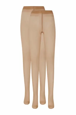 Hot Strømpebukser Elin Premium Tights 20 den, 2-pak Dame Strømpebukser