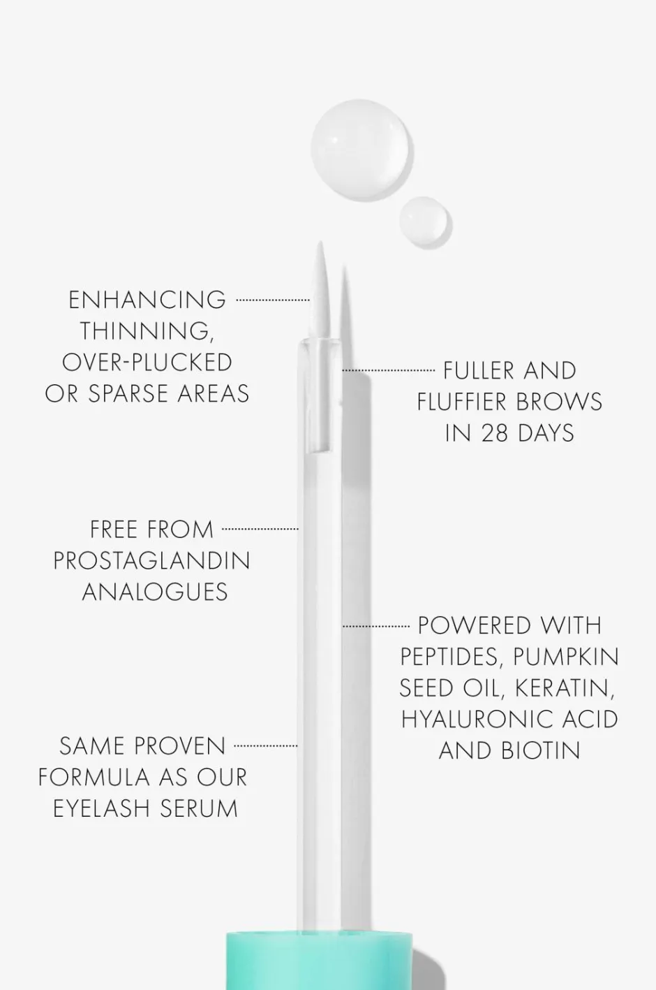 Hot The Brow Serum Øjenbryn