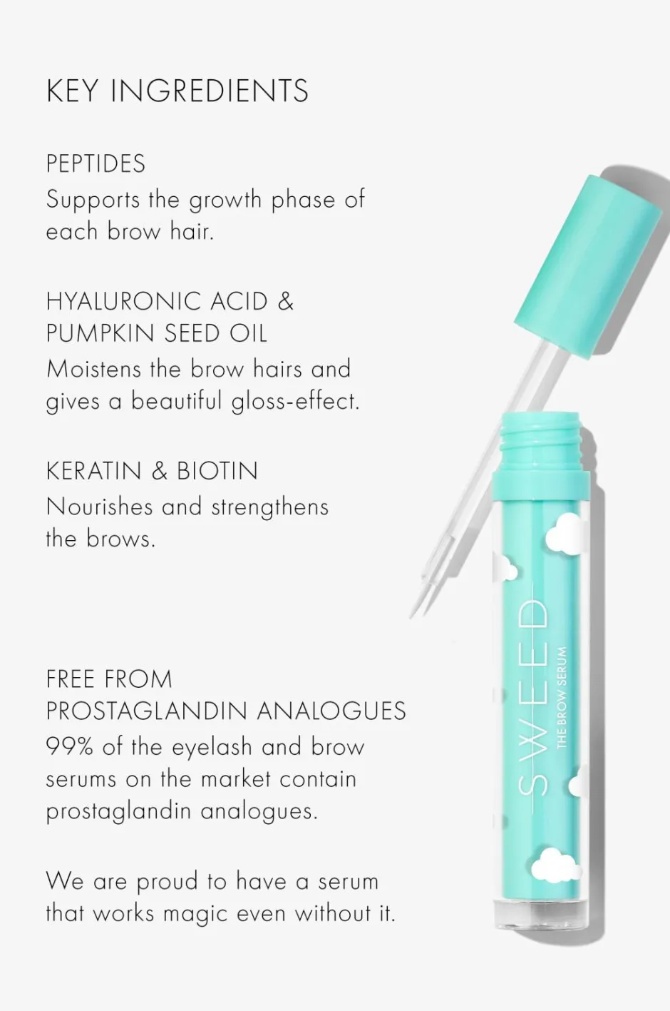 Hot The Brow Serum Øjenbryn