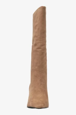 Best Støvler Tall Suede Dame Støvler