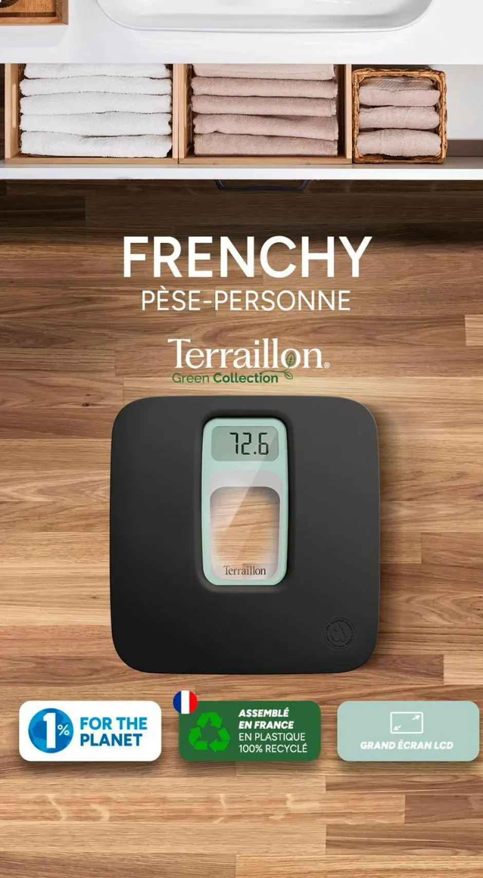 Terraillon Personlig skala Frenchy^ Personlig Pleje