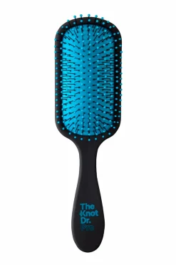 Outlet The Pro Paddle Brush Black Rubberised Hårbørster
