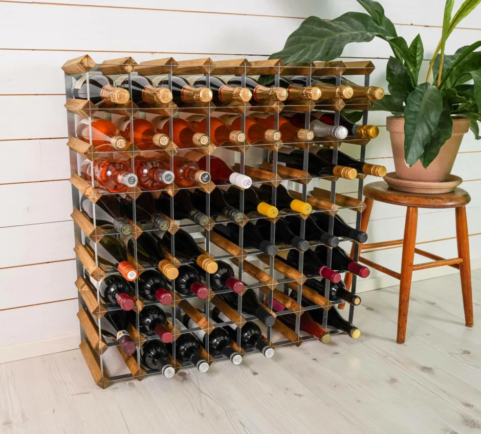 Sale Vinreol 72 flasker Småopbevaring