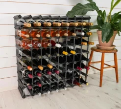 Clearance Vinreol 72 flasker Småopbevaring