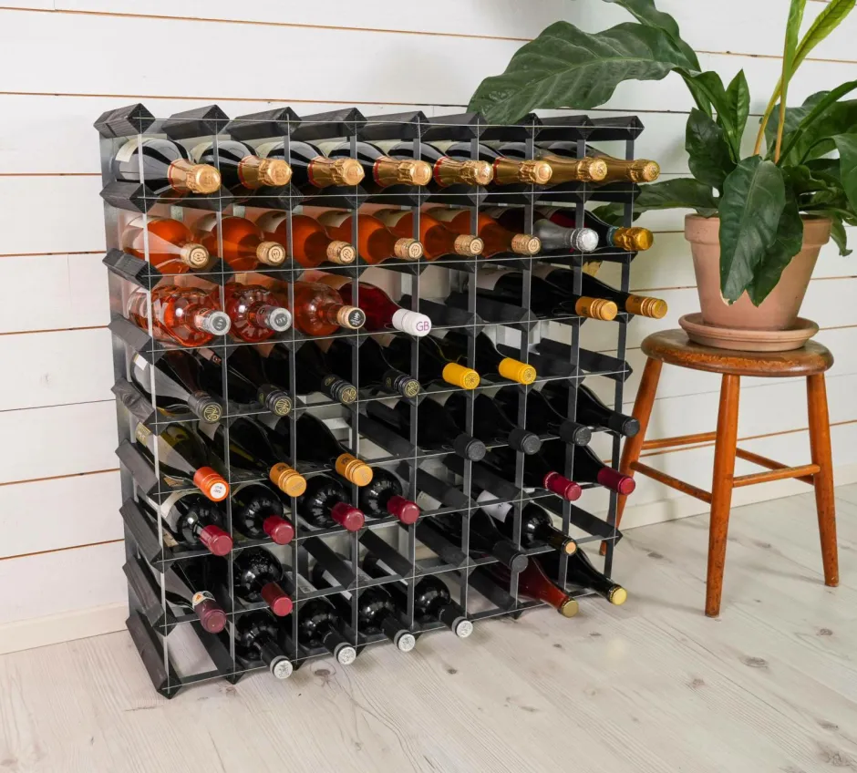 Clearance Vinreol 72 flasker Småopbevaring