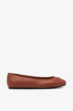 Tommy Hilfiger Ballerinasko TH Hardware Leather Ballerina^Dame Ballerinasko