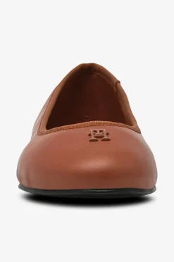 Tommy Hilfiger Ballerinasko TH Hardware Leather Ballerina^Dame Ballerinasko