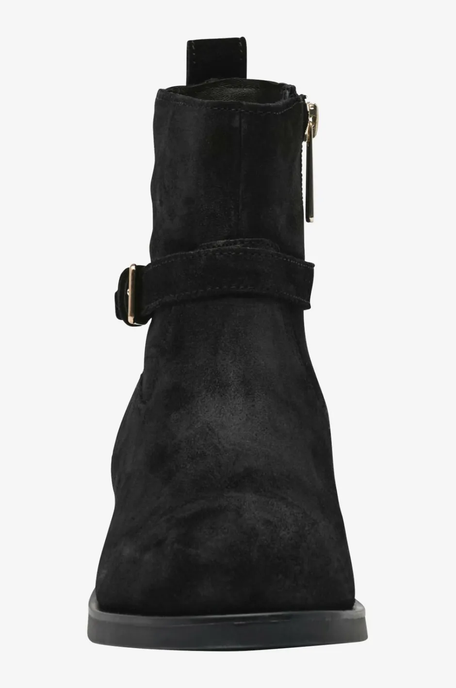 Tommy Hilfiger Boots TH Buckle Riding Suede Bootie^Dame Boots & Snørestøvler
