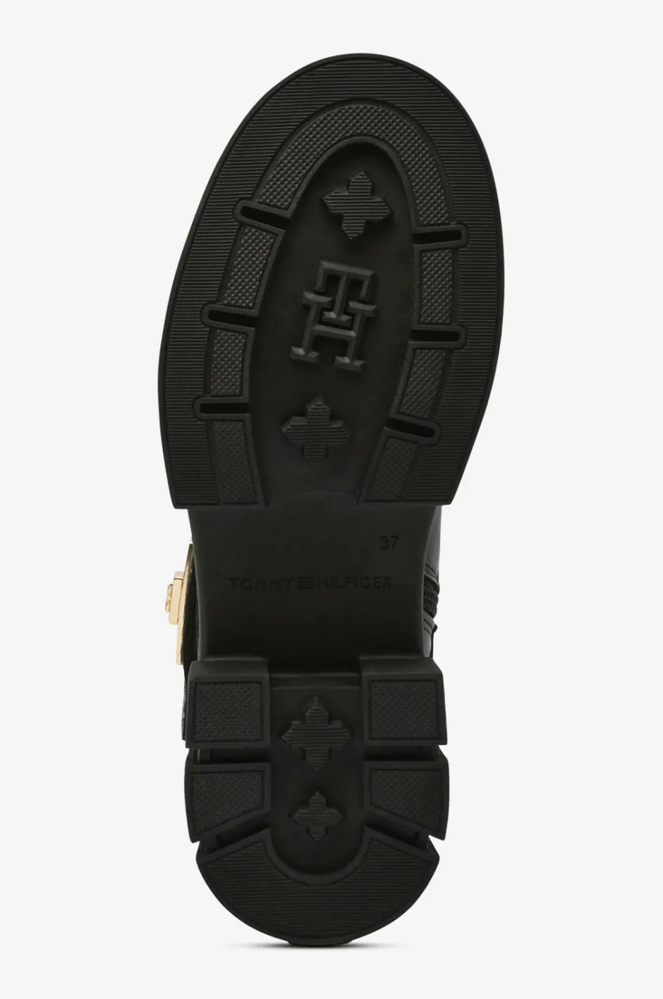 Tommy Hilfiger Boots Biker Leather^Dame Boots & Snørestøvler