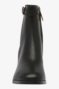 Tommy Hilfiger Boots TH Buckle Riding Mid Heel^Dame Boots & Snørestøvler