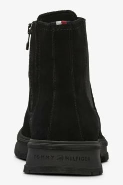 Online Chelseaboot Hilfiger Suede Zip Boots & Støvler