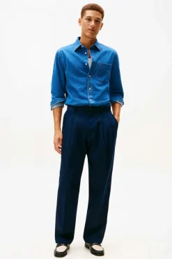 Outlet Cowboyskjorte Denim RF Shirt Skjorter