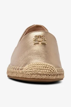 Tommy Hilfiger Espadrillos TH Logo Metallic Leather Espad^Dame Espadriller