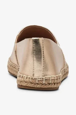 Tommy Hilfiger Espadrillos TH Logo Metallic Leather Espad^Dame Espadriller