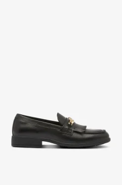 Hot Loafers TH Chain Fringe Leather Dame Loafers