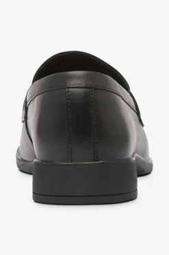 Hot Loafers TH Chain Fringe Leather Dame Loafers