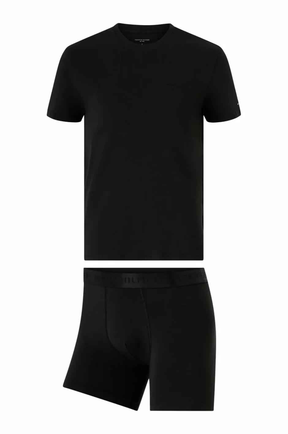 Tommy Hilfiger Pyjamassæt Tee & Boxer Brief^ Nattøj & Homewear