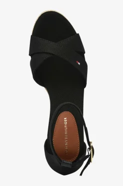 Tommy Hilfiger Sandal med hæl Mid Wedge Espad^Dame Højhælede Sko|Sandaler & Sandaler Med Hæl