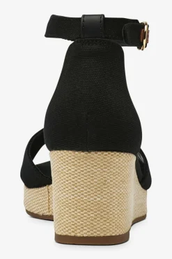 Tommy Hilfiger Sandal med hæl Mid Wedge Espad^Dame Højhælede Sko|Sandaler & Sandaler Med Hæl