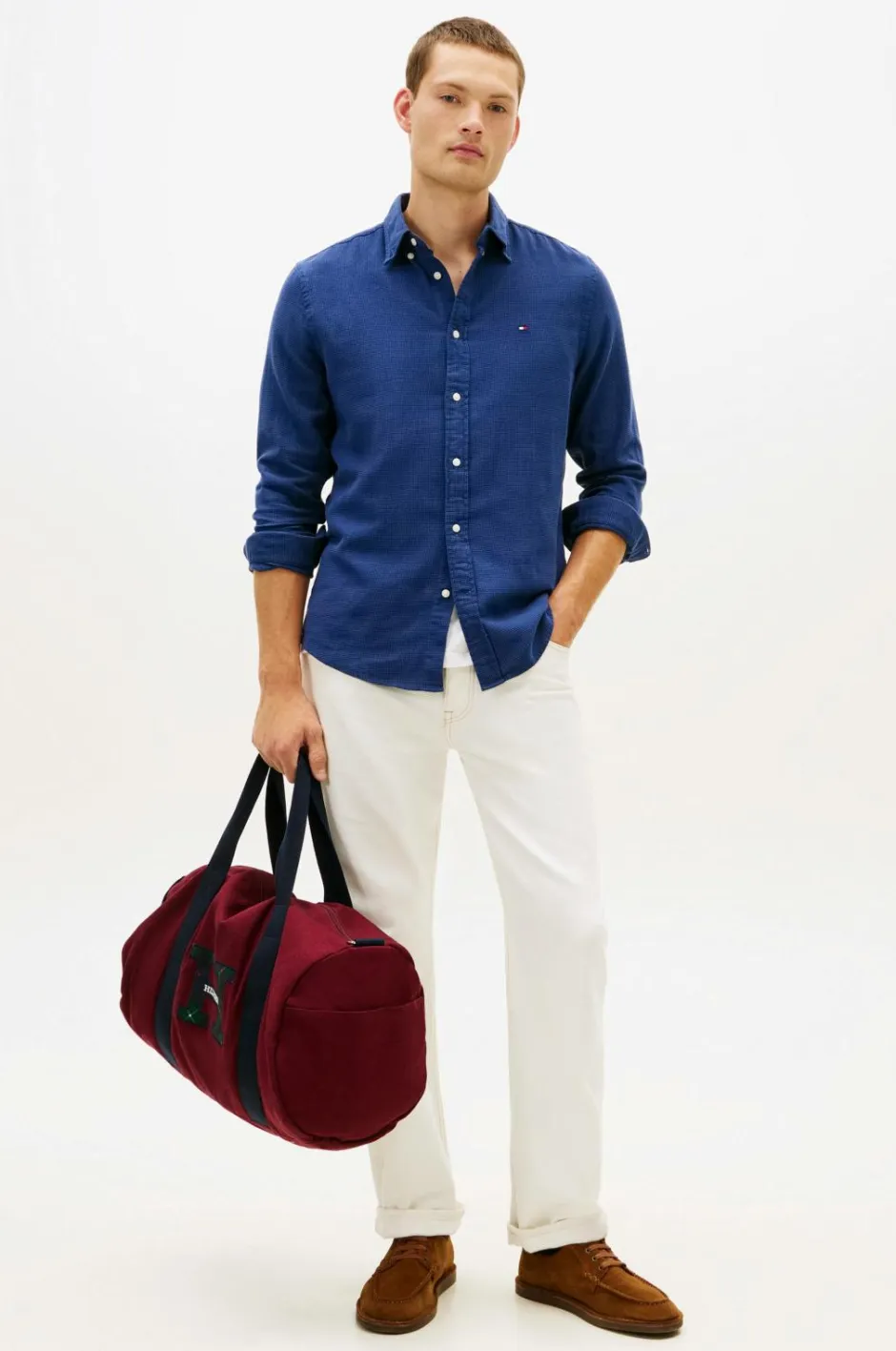 Tommy Hilfiger Skjorte Dobby Structure RF^ Skjorter