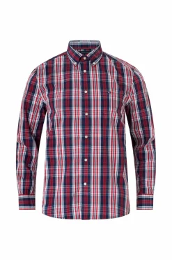 Hot Skjorte Flex Poplin Medium Check Shirt Skjorter