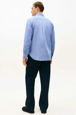 New Skjorte Brushed Linen Twill RF Shirt Skjorter