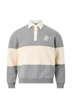 Discount Sweatshirt Gold Btn Rugby Fleece Dame Sweatshirts & Hoodies