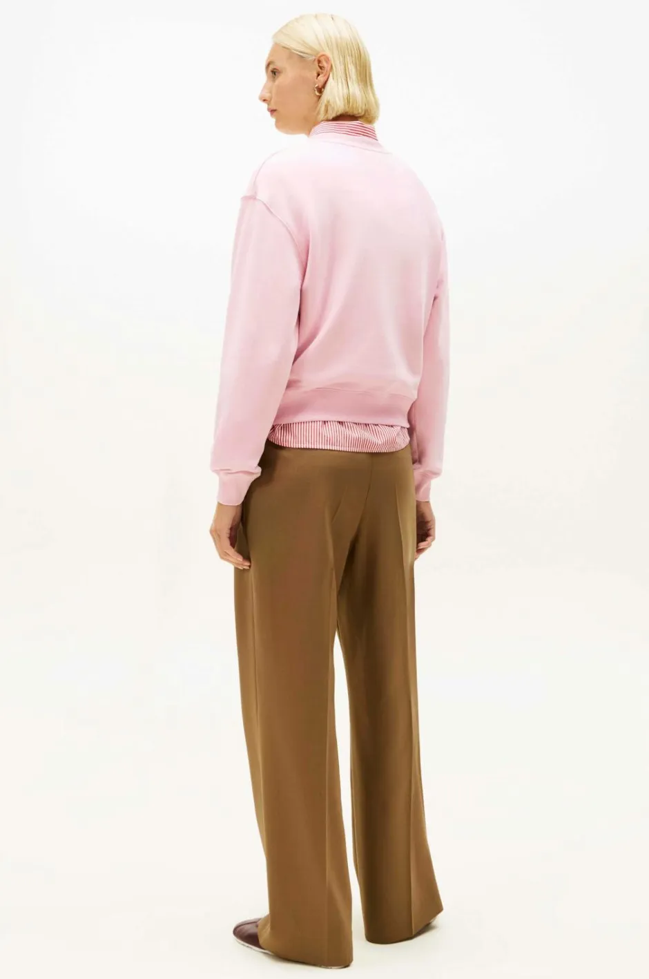 Clearance Sweatshirt TH Script Reg Terry Dame Sweatshirts & Hoodies