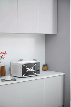 Clearance Mikroovn 26l 3 i 1 grill/lufttørrer 900/1000/2100w Mikrobølgeovne