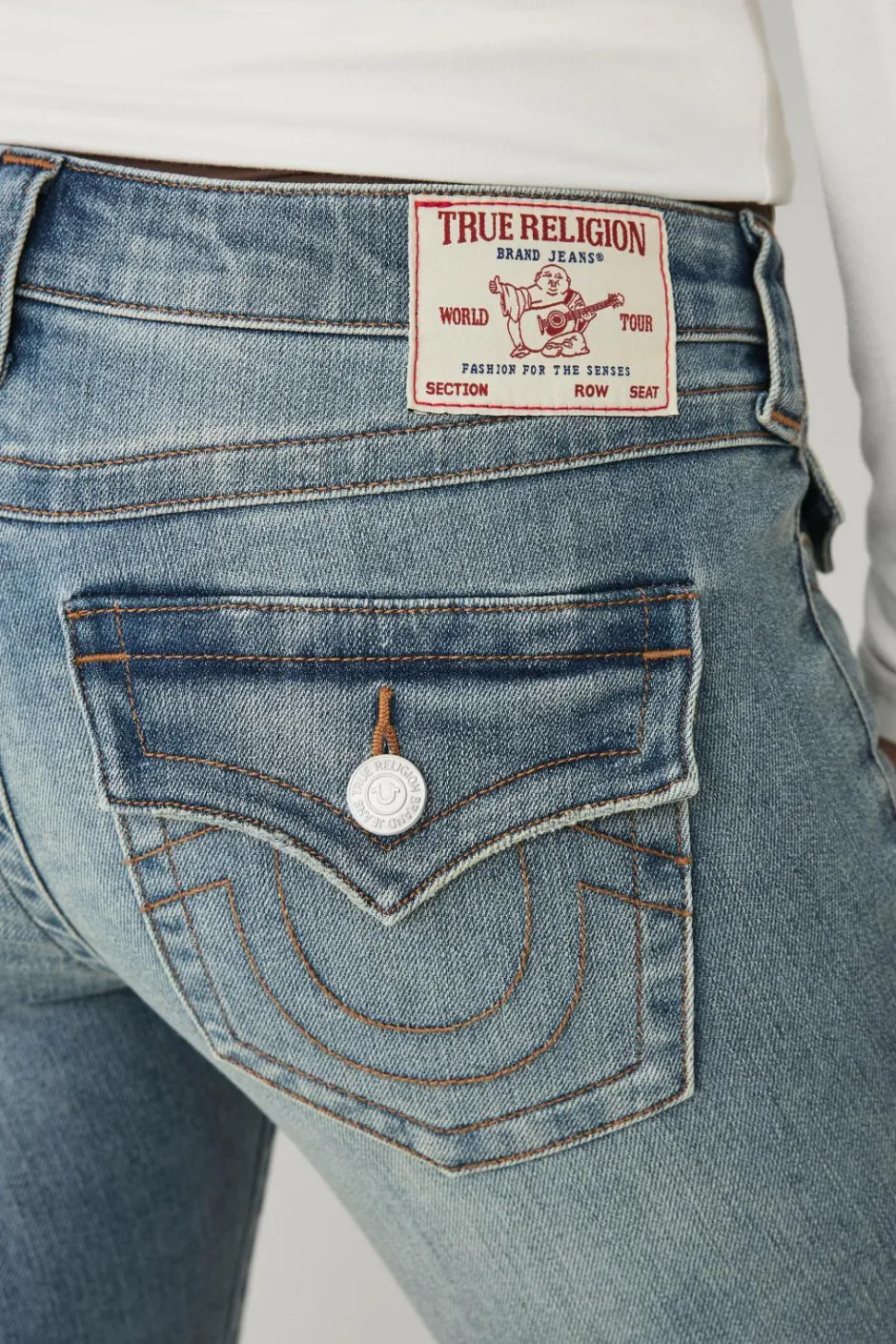 True Religion Jeans Joey Low Rise Flare^Dame Jeans
