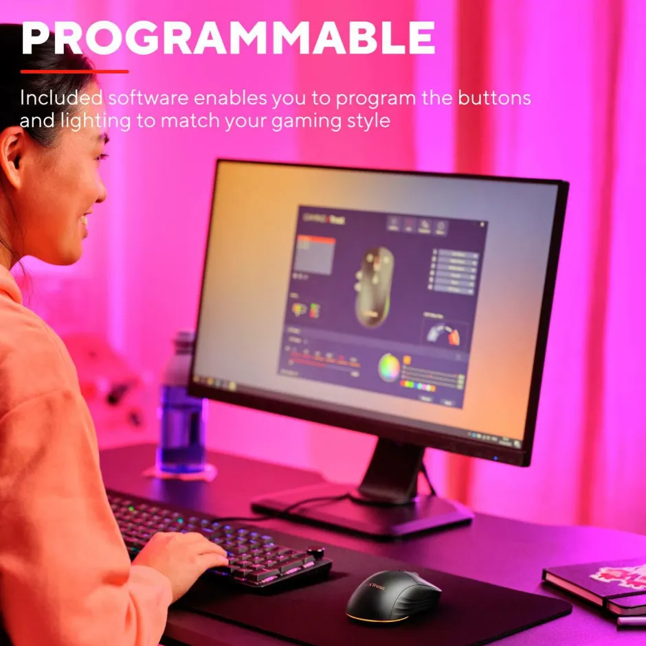 Trust Gamingmus Gxt 927 Redex+^ Computertilbehør