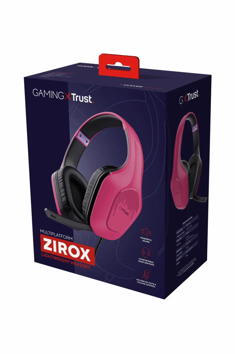 Trust GXT 415P Zirox Gaming Headset^ Computertilbehør