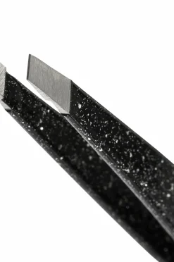 Tweezerman Slant Tweezer Sparkling Black Anniversary Retail^ Makeup-Tilbehør