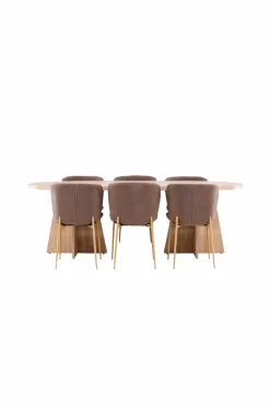 Venture Home Bootcut-spisebord med Modesto-spisebordsstol^ Spisegrupper