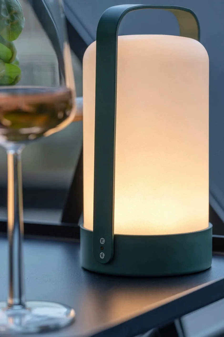 Hot Bordlampe Fern Genopladelige Lamper
