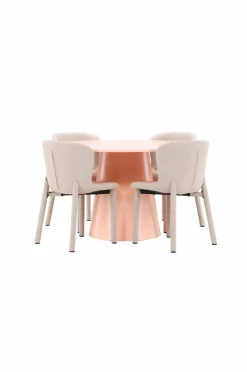 Outlet Spisebord Lanzo med Astoria-stol Spisegrupper