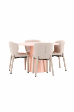 Outlet Spisebord Lanzo med Astoria-stol Spisegrupper
