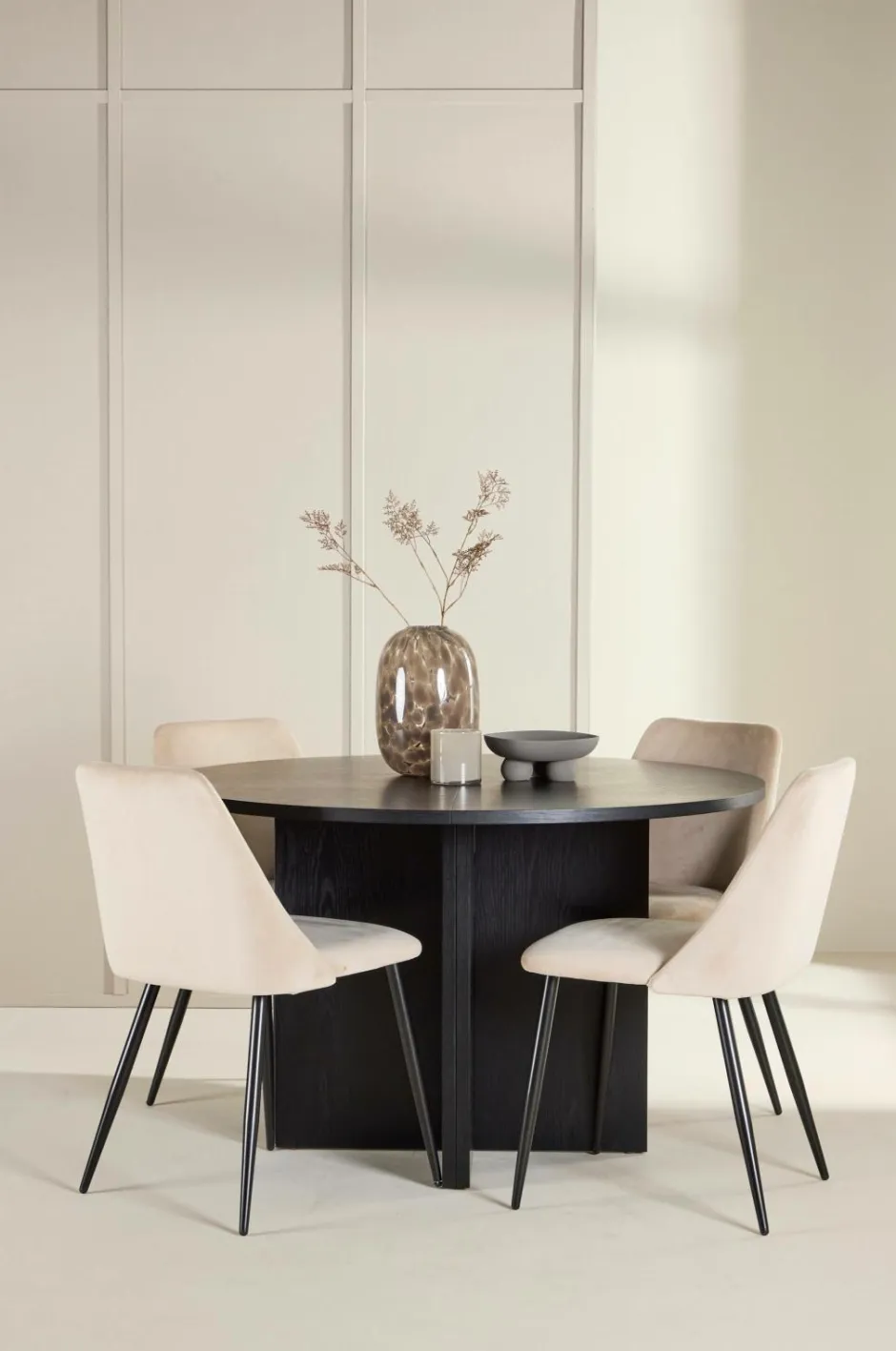 Venture Home Spisebord Strada med stol Night^ Spisegrupper