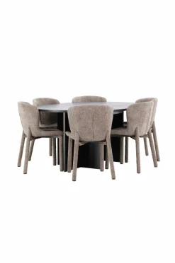 Venture Home Spisebord Strada med Astoria-stol^ Spisegrupper