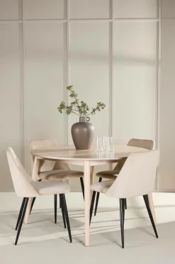 Venture Home Spisebord Flora med stol Night^ Spisegrupper