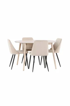 Venture Home Spisebord Flora med stol Night^ Spisegrupper