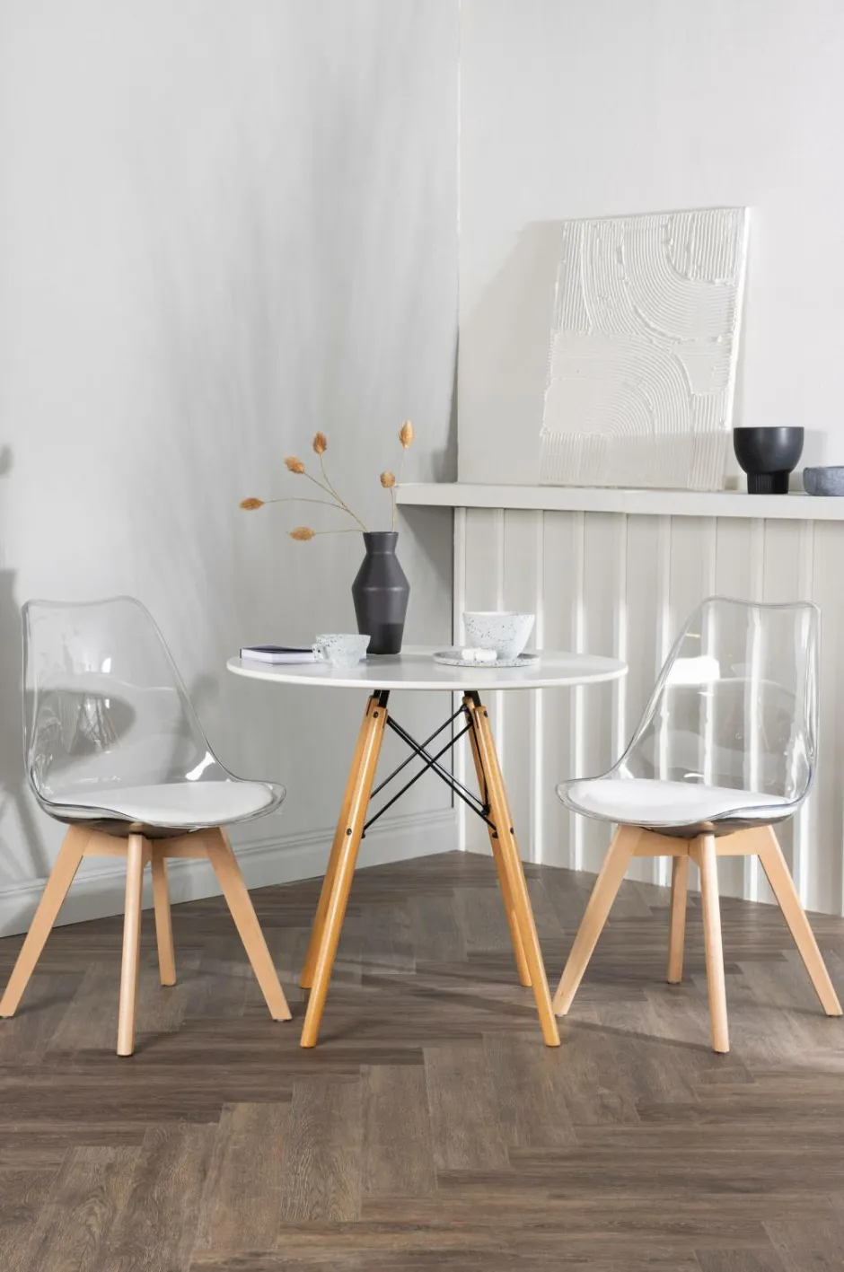 Sale Spisegruppe Danburi med 2 stk. stole Edvin Spisegrupper