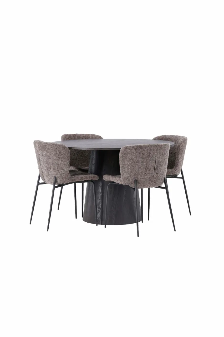 Spisegruppe Lanzo med 4 stole Modesto Spisegrupper