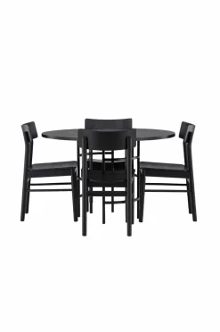 Outlet Spisegruppe Copenhagen og stolene Montros Spisegrupper
