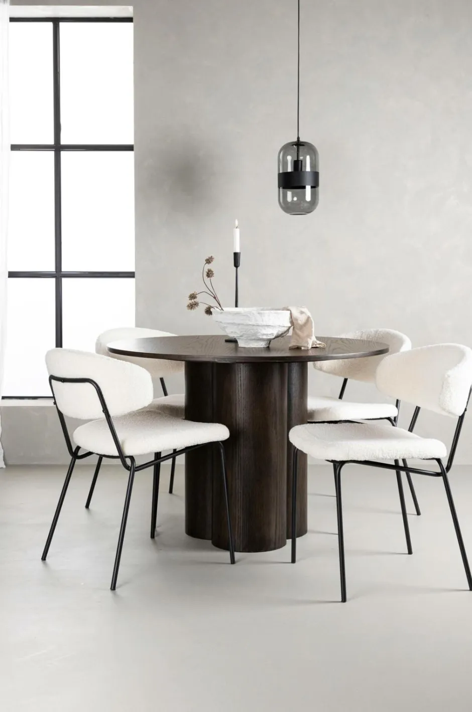 Venture Home Spisegruppe Olivia med 4 stole Chico^ Spisegrupper