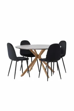 Online Spisegruppe Piazza og stolene Polar Spisegrupper